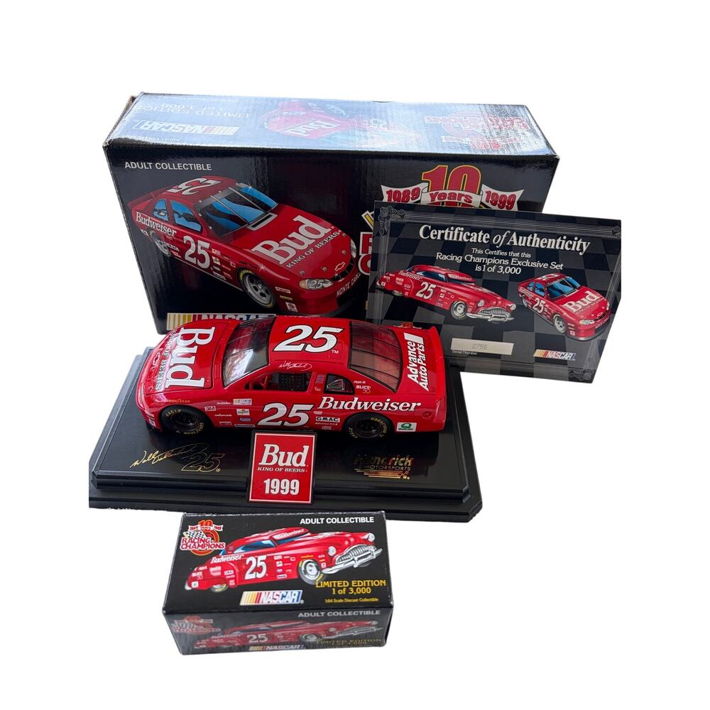 Wally Dallenbach 25, 1999 Monte Carlo Bud-King of Beers Ltd edition- NIB